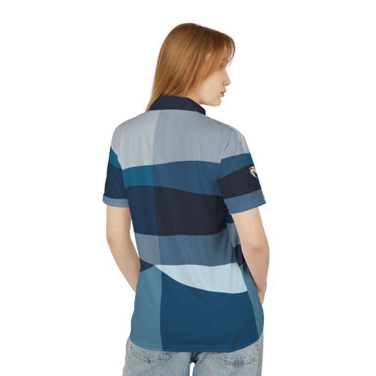 Tundra Bear | Unisex Athletic Polo Shirt - Image 3