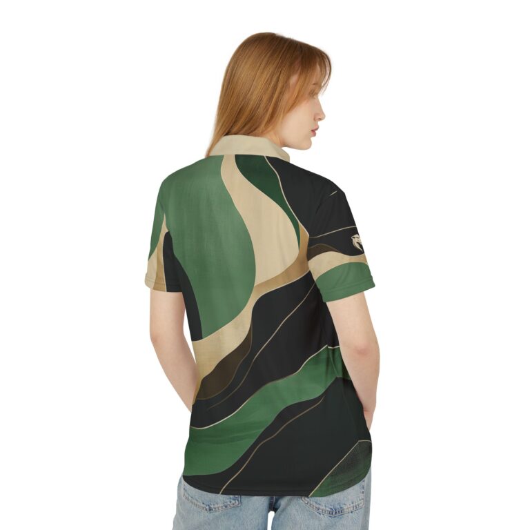 Earth Elephant | Unisex Athletic Polo Shirt - Image 3