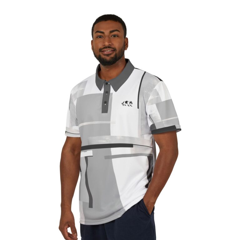 City Racoon | Unisex Athletic Polo Shirt - Image 2