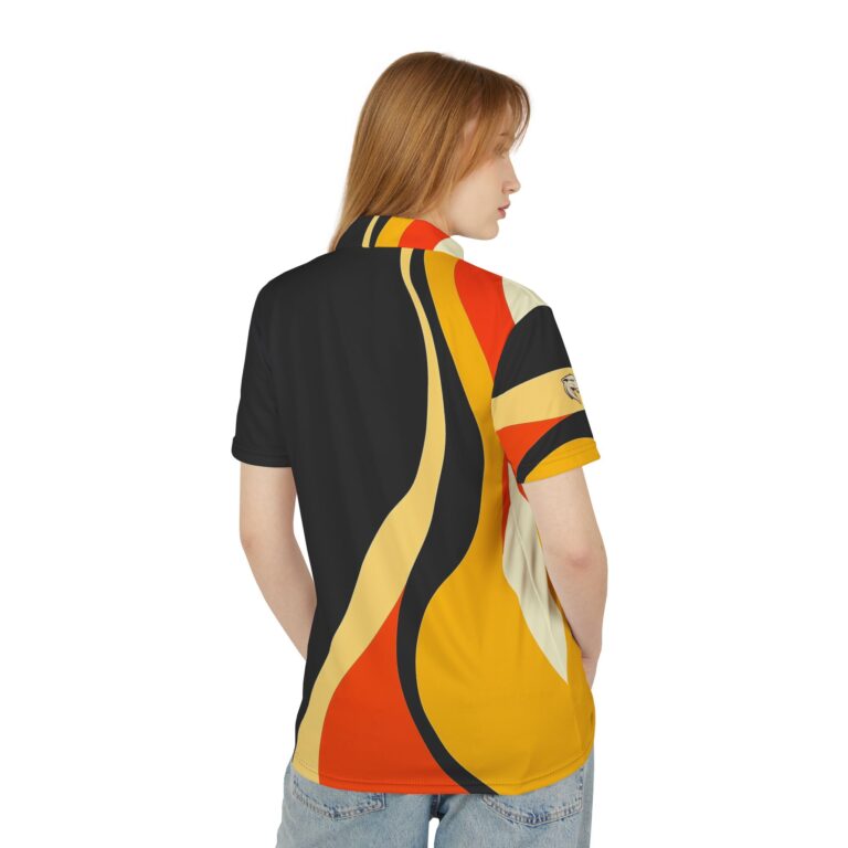 Fire Lioness | Unisex Athletic Polo Shirt - Image 3
