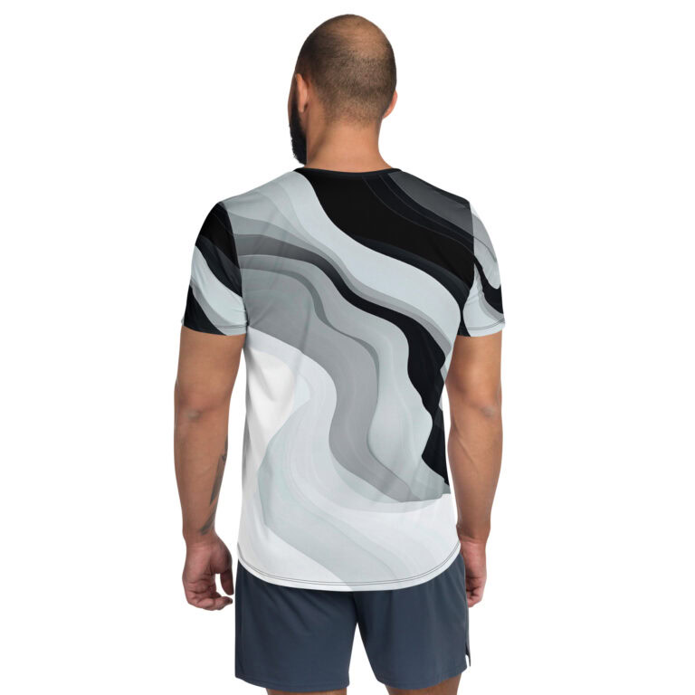 Tiaga Wolf | Men's Athletic T-Shirt - Image 2