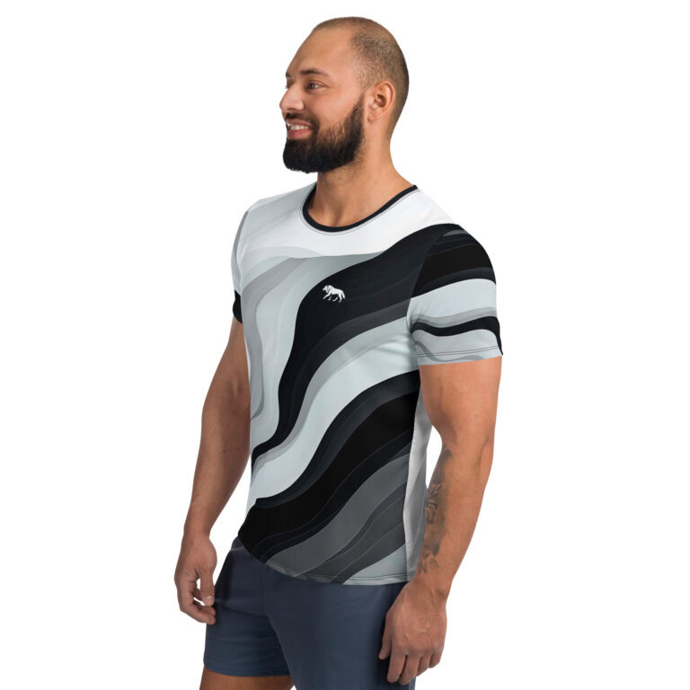 Tiaga Wolf | Men's Athletic T-Shirt - Image 3