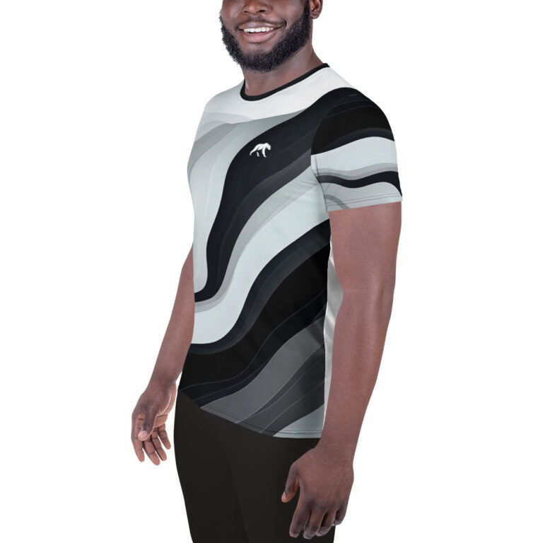 Tiaga Bear | Men's Athletic T-Shirt - Image 3