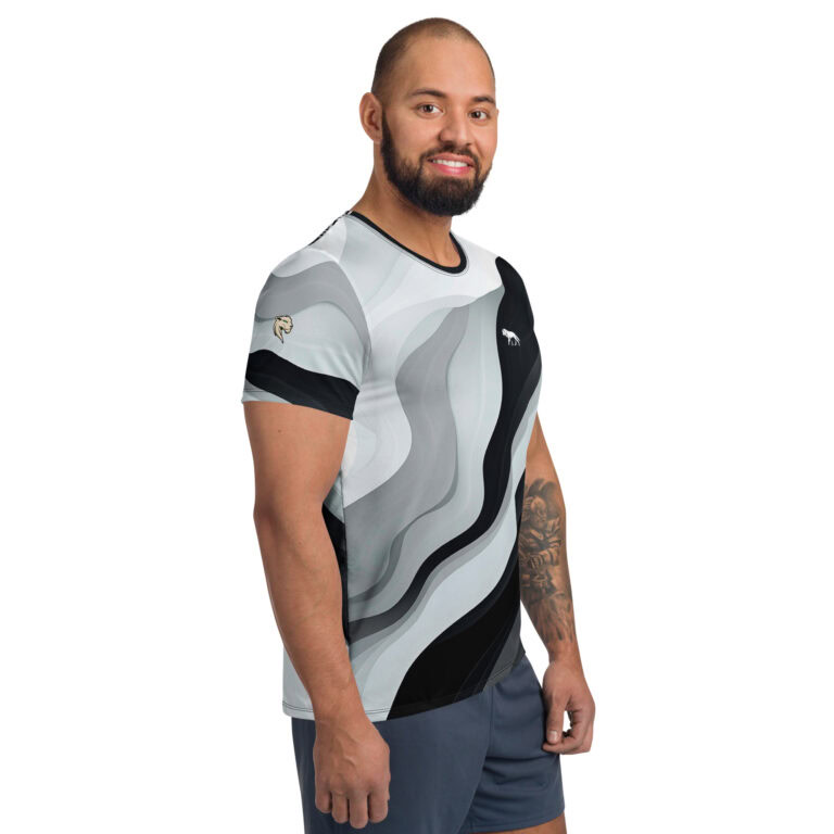 Tiaga Wolf | Men's Athletic T-Shirt - Image 4