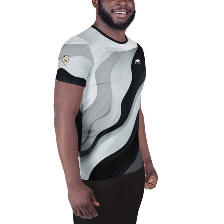 Tiaga Bear | Men's Athletic T-Shirt - Image 4