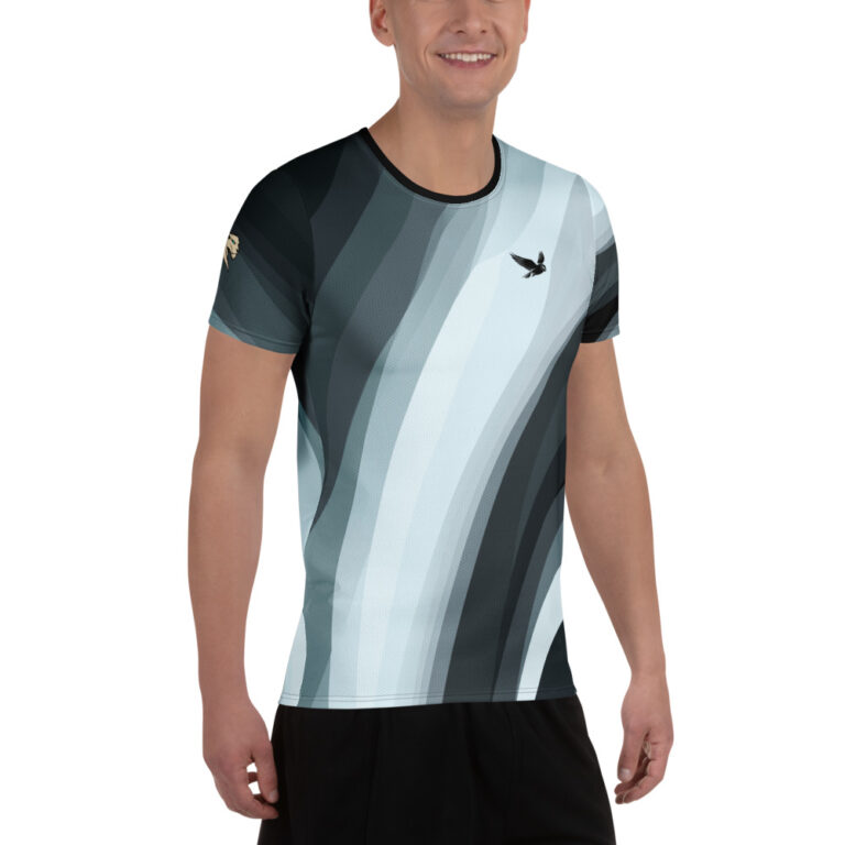 Wind Owl | Athletic Men's T-Shirt - Image 4