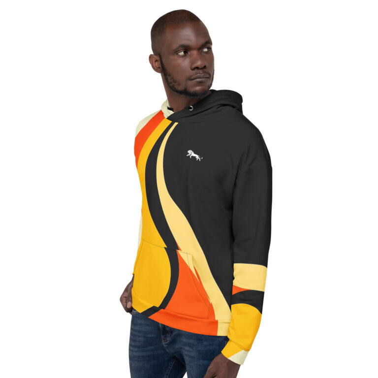 Fire Lion | Unisex Hoodie - Image 3