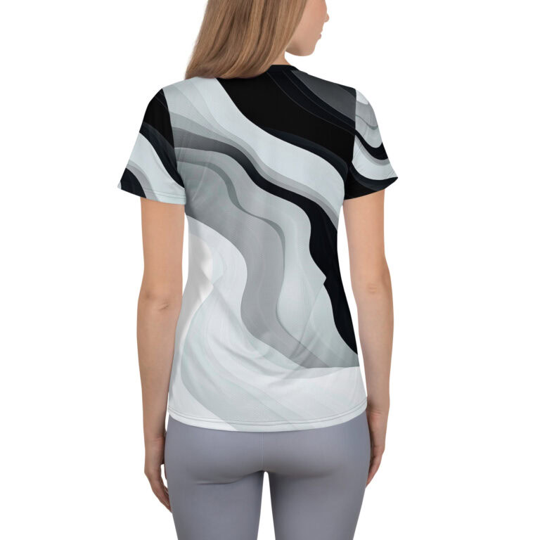 Tiaga Wolf | Women's Athletic T-Shirt - Image 2