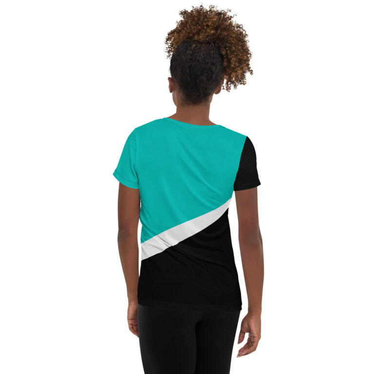 Black Shore Orca | Women's Athletic T-Shirt - Image 2