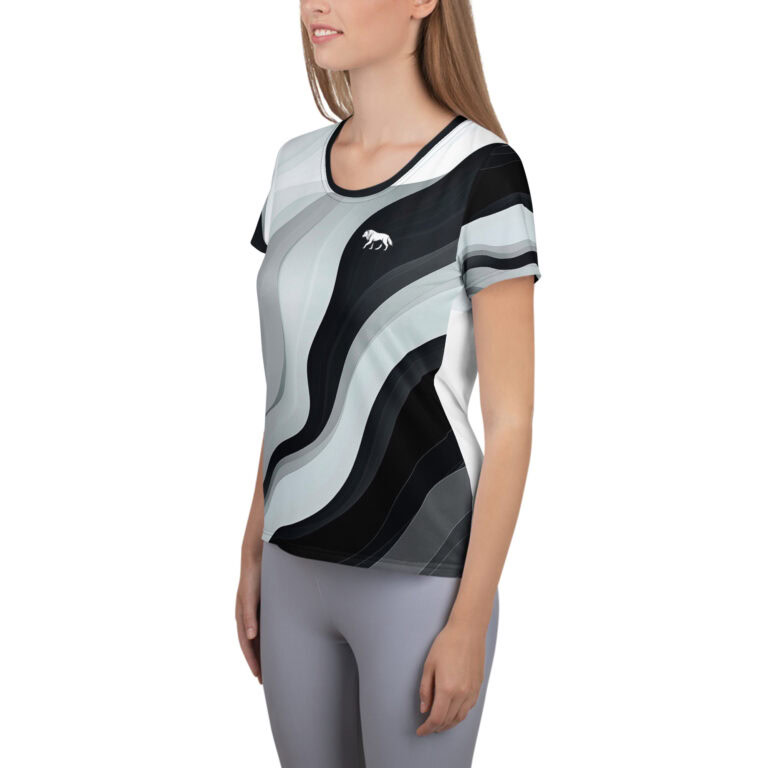 Tiaga Wolf | Women's Athletic T-Shirt - Image 3