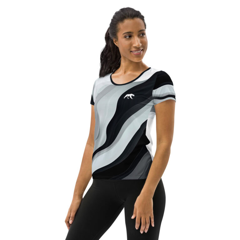 Tiaga Bear | Women's Athletic T-Shirt - Image 3