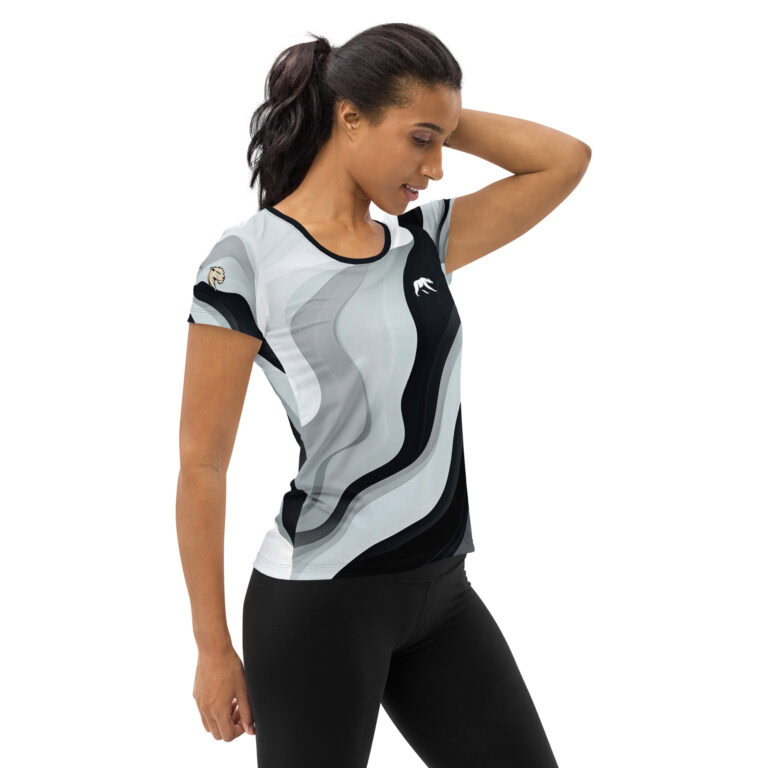 Tiaga Bear | Women's Athletic T-Shirt - Image 4