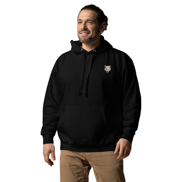 Classic Wolf Unisex Hoodie - Image 5